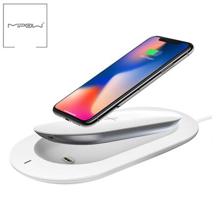 MIPOW苹果X无线充电宝iPhoneX无线充电器双