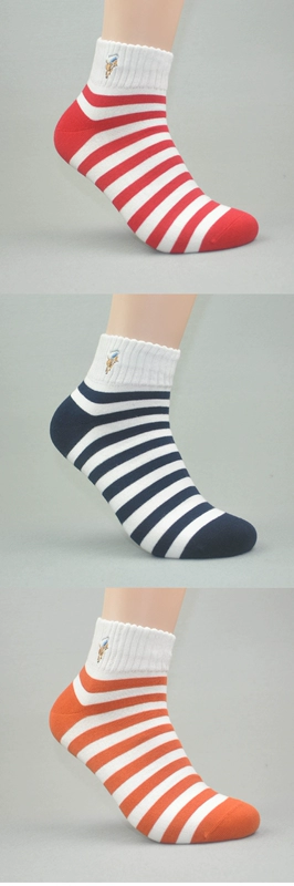 POLO của nam giới vớ mùa xuân và mùa thu sọc ống người đàn ông giản dị của vớ nam cotton socks nam bít tất 2311