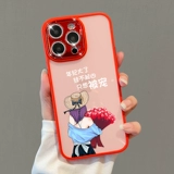 Apple, iPhone 14, защитный чехол для телефона, силиконовый объектив, iPhone14 Pro, мультяшная защитная сумка, iphone, защита при падении