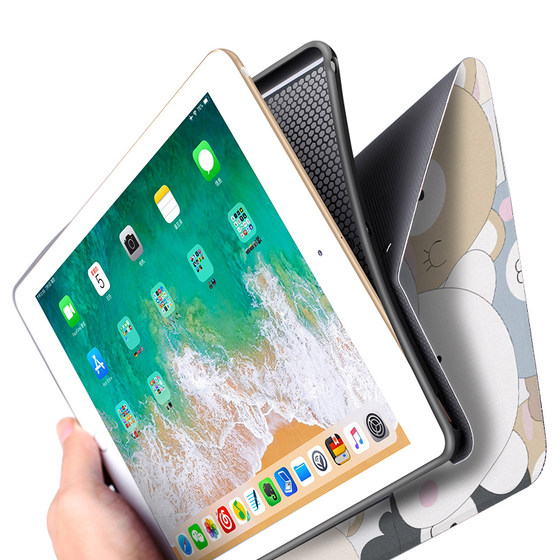 ipadair1 보호 커버는 Apple 태블릿 9.7인치 ari 쉘에 적합합니다. 모든 항목을 포함하는 가을 방지 A1474 쉘 만화 세대 2013 pad1475 재킷 이전 모델 초박형 1476 귀여운