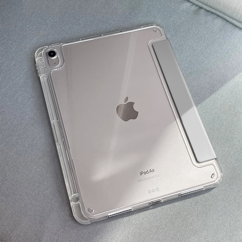 iPad Air 6 Protective Case 2024 Transparent 2022 Pro 11inch Case with Pen Slot 10 Suitable for Apple Mini 7 Tablet 9 Anti-Bend 2021 Air 4 Ninth Generation 10 7 Pad 8 Protective A16 Model 2025