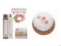 Japan Hiroshima TULIP needle bag DIY needle insert embroidery needle bag pin storage box vertical cut storage embroidery tool