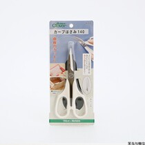 Japan imports clover coke 36-616 arched teething scissors 14 cm garments stand-cut and cut scissors