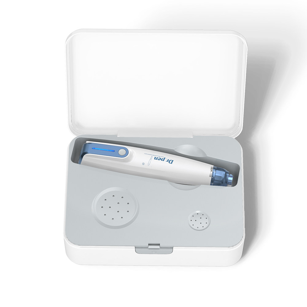 Dr.pen A9电动微针纳米微晶导入美容36针头圆晶3D痘坑修护防倒流真的