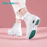 Униформа медсестры, туфли, зимняя обувь, утепленный кушон, демисезонные высокие короткие сапоги, мягкая подошва