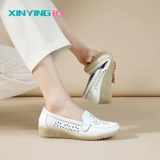 Флисовая униформа медсестры, удерживающие тепло нескользящие высокие туфли на платформе, белая обувь, мягкая подошва