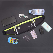 Running kettle running bag men and women outdoor invisible belt bag 7 inch waterproof body multifunctional running bag yoga fitness