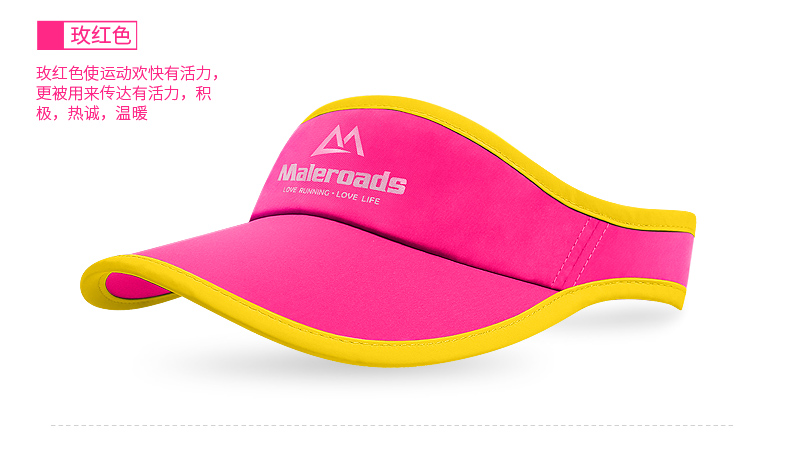 Mailu Shi nắng chạy mùa hè trống đầu nắng mũ nón sun hat trẻ nam và nữ thể thao marathon chạy nắp nón phớt