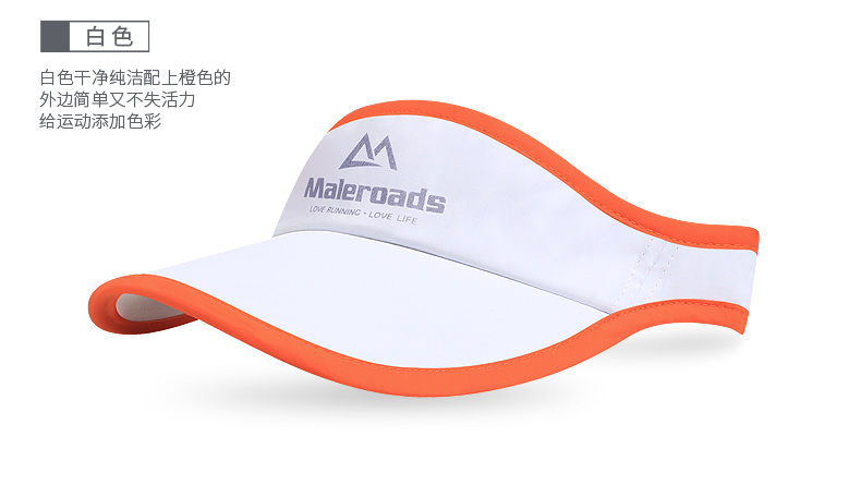 Mailu Shi nắng chạy mùa hè trống đầu nắng mũ nón sun hat trẻ nam và nữ thể thao marathon chạy nắp nón phớt