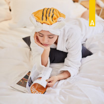 Japanese dry hair hat rub hair coral velvet cute cat super strong absorbent soft quick-drying long hair short hair wrap headscarf