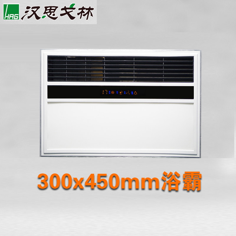 Hansgrohe integrated ceiling superconducting PTC heating air conditioning type heater Multi-function LED light bath bully 300*450