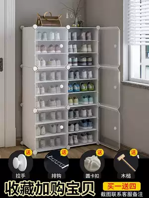 Shoe rack New 2021 bedroom multi-layer dustproof simple entrance home good-looking dormitory large-capacity shoe cabinet