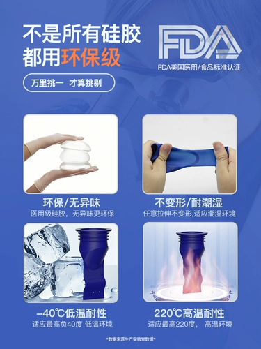 Антидеодорное дренажное дренаж Силиконовый сердечник Туалет Нижний канал