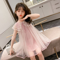 Girls dress summer style thin summer dress little girl skirt summer children big children small fragrant style princess dress