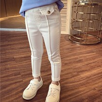 Tide brand childrens pants girls baby Korean version of Joker big Children leisure cotton net red hot pants tide