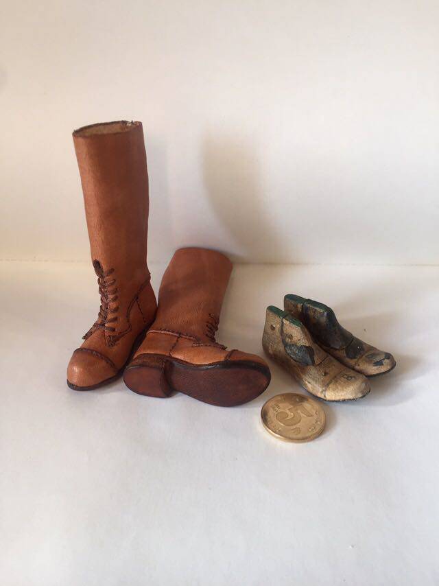 1: 6 Horse Boots Custom Soldiers men's horse boots Lian Horse boots