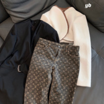 CHICYOU SMALL CROWD DESIGN SENSE Slim Temperament Long Sleeve Imitation Fur Jacket Jacket Blouse 2021 Autumn Winter New