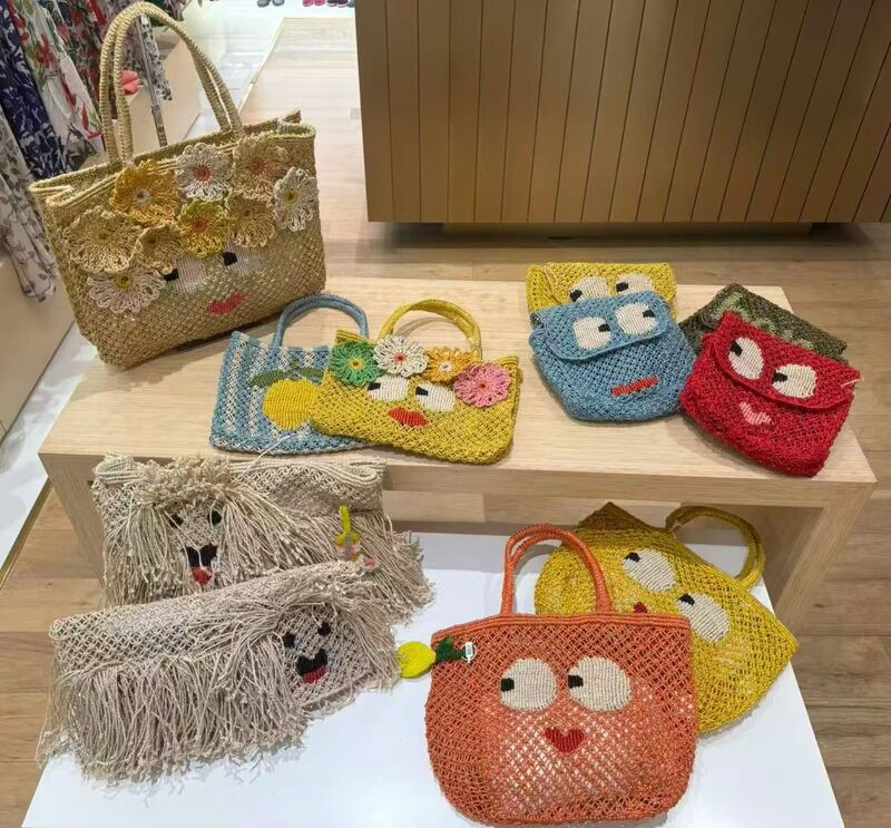 Hong Kong the Jackson's 2025 New Small Woven Letter Shoulder Bag Amour Merci