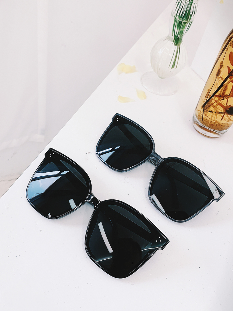 Cospp Kosp oversized frame for overweight SUNGLASSES WOMAN ROUND FACE WITH SLIM FACE PERSONALITY SQUARE STYLISH SUNGLASSES MAN