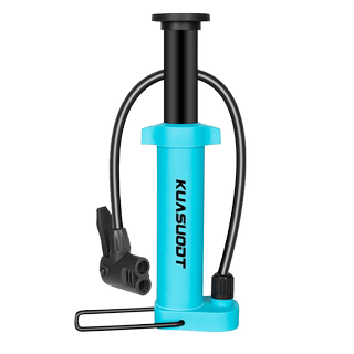 Bicycle household pump portable high-pressure air pump mountain road bike basketball beauty and french mouth general equipment