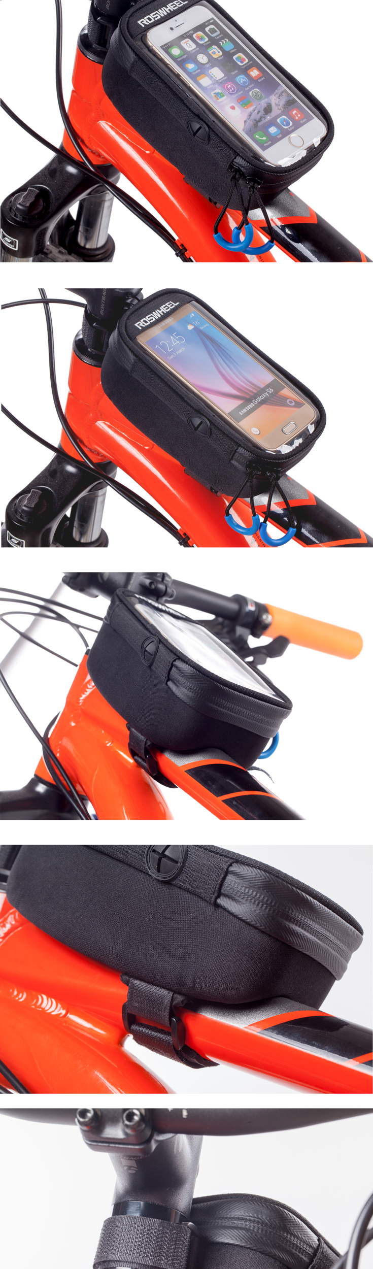 Sacoche pour vélo mixte ROSWHEEL - Ref 2219935 Image 9