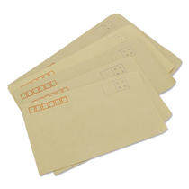 New Art cowhide mail envelope bag Kraft paper envelope Big 7 B6 ZL C5 C4 cowhide envelope letter paper A4