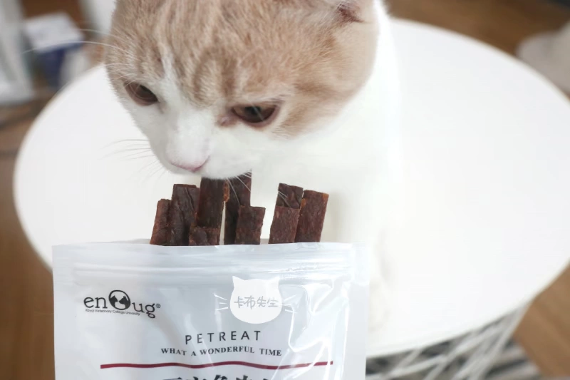 Mr. Capoo Cat Snacks Cat Snacks Thịt Dải Thịt Gà Dải Cá Hồi Dải Cá Hồi Vị Thành Niên Thưởng Mèo Jerky - Đồ ăn nhẹ cho mèo