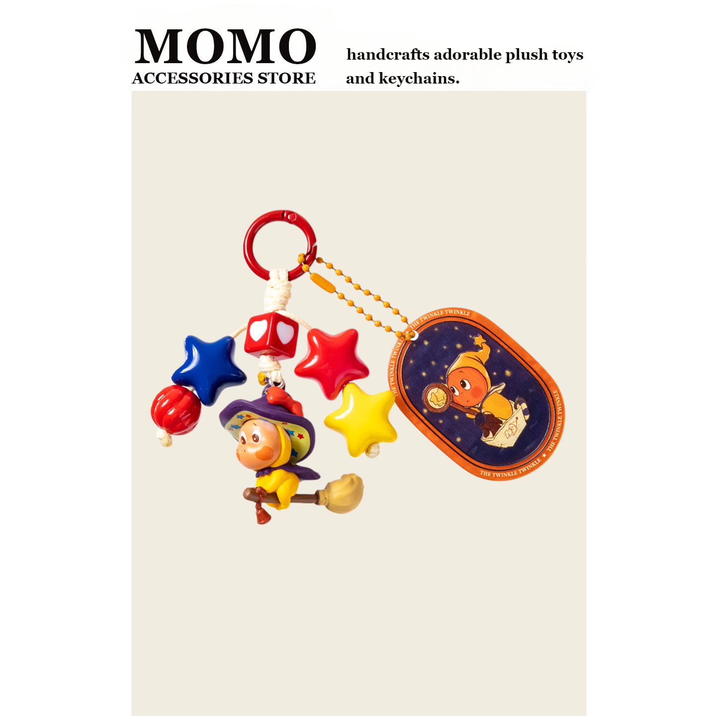 Момо оригинальная звезда кулон мобильный телефон кулон ручной работы DIY брелок сумка кулон подарок на день рождения женский