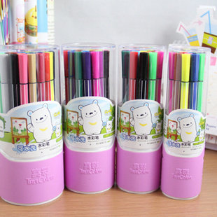 True color paintbrush 12 18 24 36 36 watercolor pen erasable washable toddler safety children suit CWP