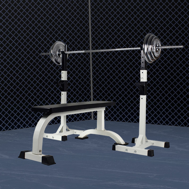 Lijing special multi-function squat rack weightlifting bed bench press barbell bed bench press rack Home fitness equipment barbell set
