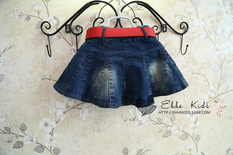 Jupe fillette en toile - Ref 2050933 Image 5
