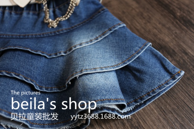 Jupe pour fille en toile - Ref 2050772 Image 7