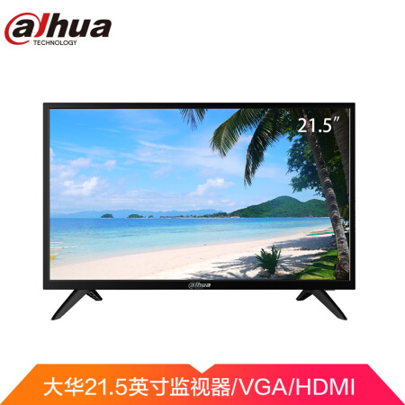 Dahua 21 5-inch LCD monitor built-in horn with VGA HDMI interface DH-LM22-V200 spot