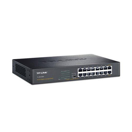 TP-Link Desktop 16-Port Full Gigabit Ethernet Switch 1000M Monitoring Network TL-SG1016DT