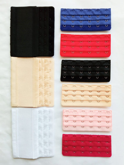 Six-Row Buckle Extended Bra with Adjustable Gathering and Tummy Control, Bra Extender with Three Rows and Six Buckles