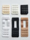 4cm Wide Three-Row Three-Buckle Spacing 1.0cm Bra Extender Buckle Underwear Extension Buckle Narrow 3-Row Buckle for Bra