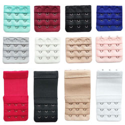 5cm Wide Three-Row Buckle Elastic Bra Extender with Extended Buckle, Widened Back Buckle, Invisible Bra Extender