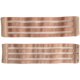 23cm cm Long and 5.5 cm Wide, Two-End Hook, Three-Row Buckle, Elastic Bra Extender, Bra Lengthening Buckle, 3-Row Buckle