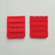 4cm Wide, Small, Three-Row, Three-Buckle, 1.0cm Inter-Buckle Spacing, Underwear Extender with 3-Row Buckles, Pink Apricot Color