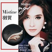 Thai Mistine wing bột gốm đen set set cover cover dưỡng ẩm kiểm soát dầu nen trắng bột nhập khẩu