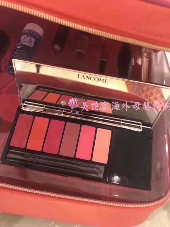 Anh mua 2018 lancome mới Bộ quà tặng Giáng sinh Lancome phiên bản giới hạn quà tặng lớn trang điểm 12 bộ phấn phủ