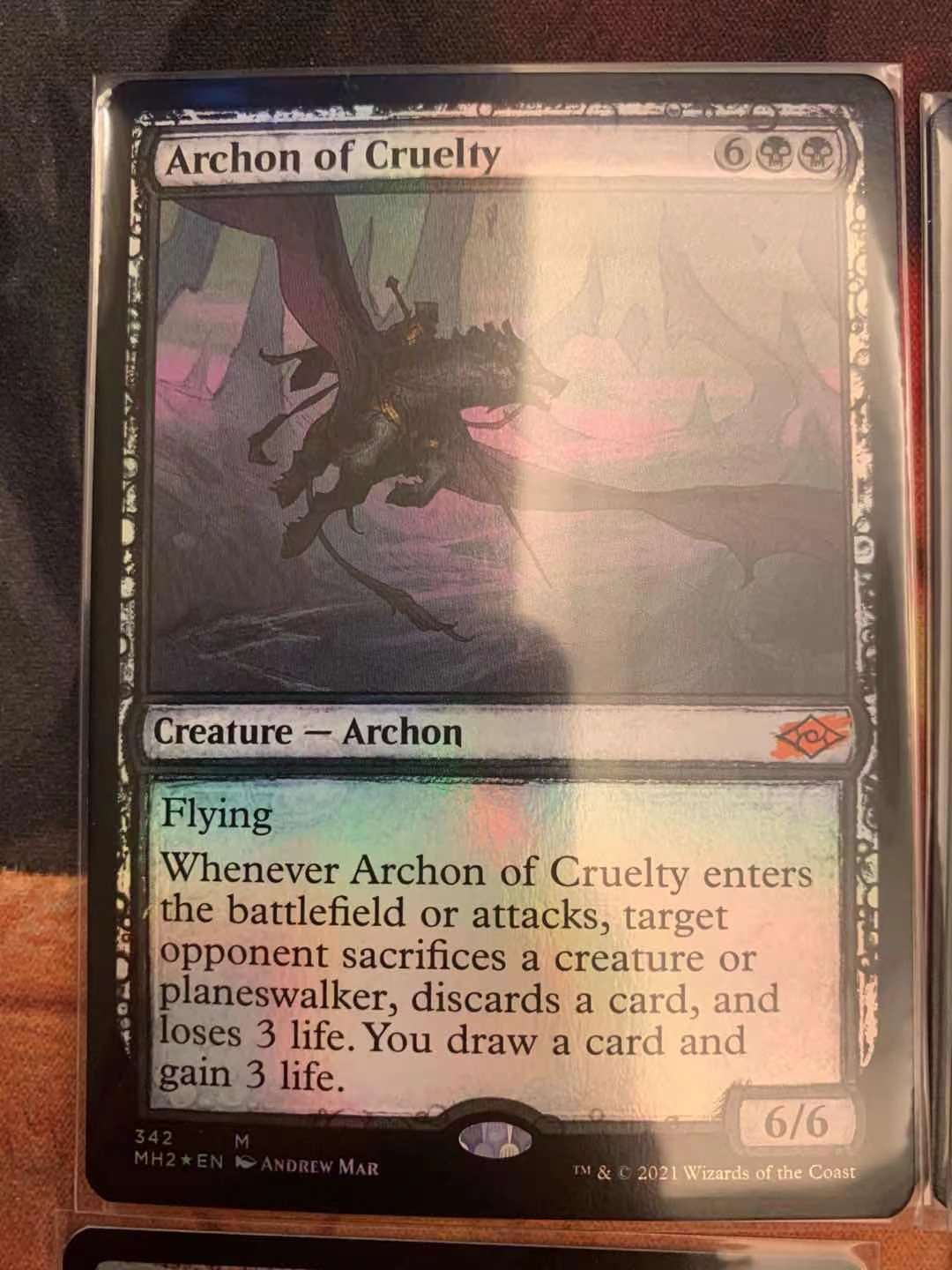 Magic: The Gathering Modern Horizons 2 Sketch Flash 342 Cruel Commander