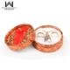 09991WL (N69-2) Большая круглая коробка из розового золота белый дно 12 сумка 12