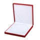 03350 (7 F1-15) Velvet Pearl Box 17*17 Jujube Red