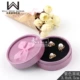 00052WL (N78-4) Большая круглая коробка фиолетовая черная рюкзак 12 упаковки 12