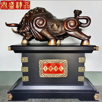 Cattle decoration Large Wall Street cattle soaring fortune Feng Shui company enterprise opening project groundbreaking celebration gift