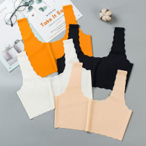 Elementary Junior High School Military Training Lingerie Girls Summer not hot and breathable ultra-thin Ice Silk No marks Scarred Hair with Beauty Back