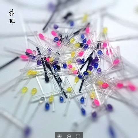 Prevention of allergic ear stick ear plug ear plug plastic ear stick transparent sterile anti-inflammatory bar bar simple