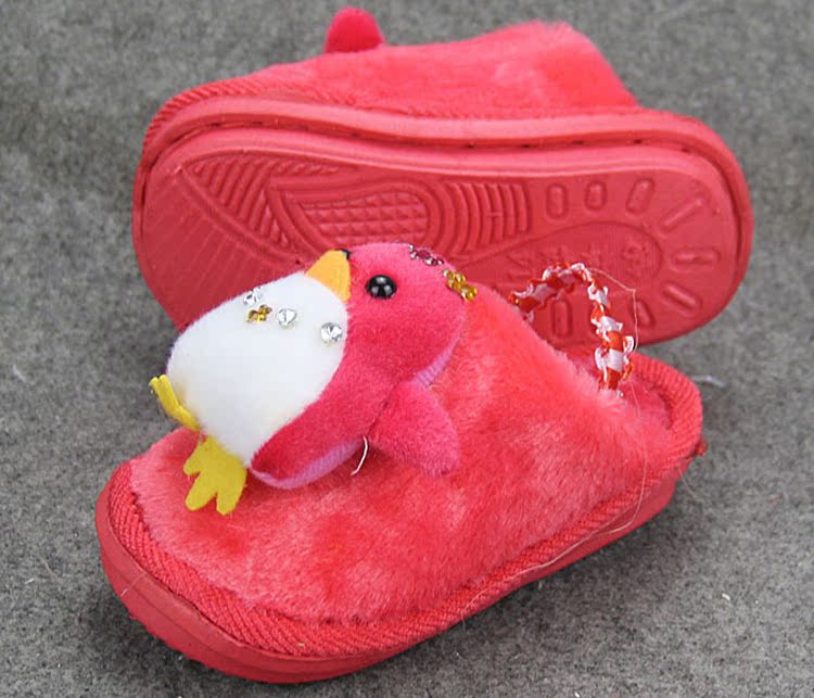 Pantoufles enfants en suède pour hiver - semelle mousse - Ref 1020089 Image 108