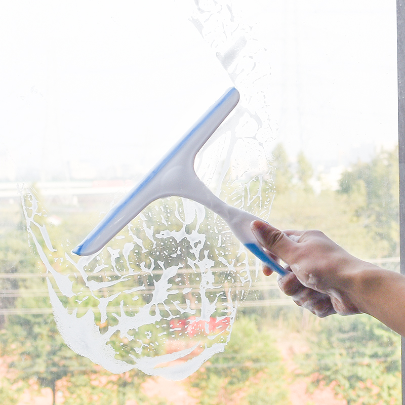 Wash the countertop glue scraper water scraper bathroom wiped glass scraper silicone clean shower room cosmetic room